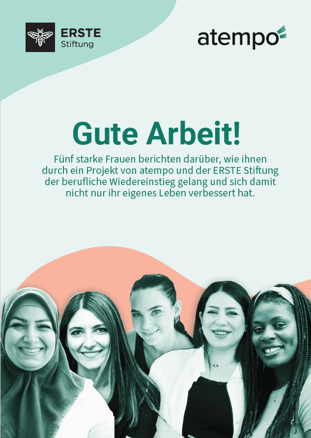 Titelbild der Publikation "Gute Arbeit!" über den Erfolg des Social Impact Bonds