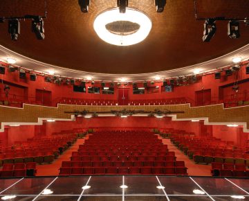 Stage of the Akademietheater in Vienna